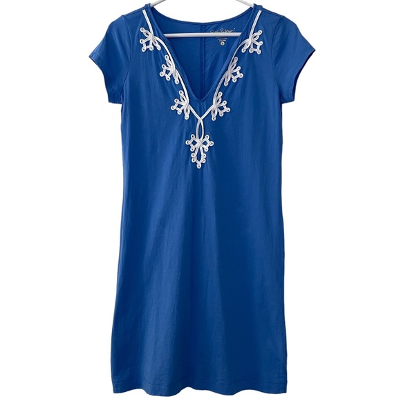 Lilly Pulitzer Brewster T-Shirt Dress in Bay Blue - Picture 5 of 14